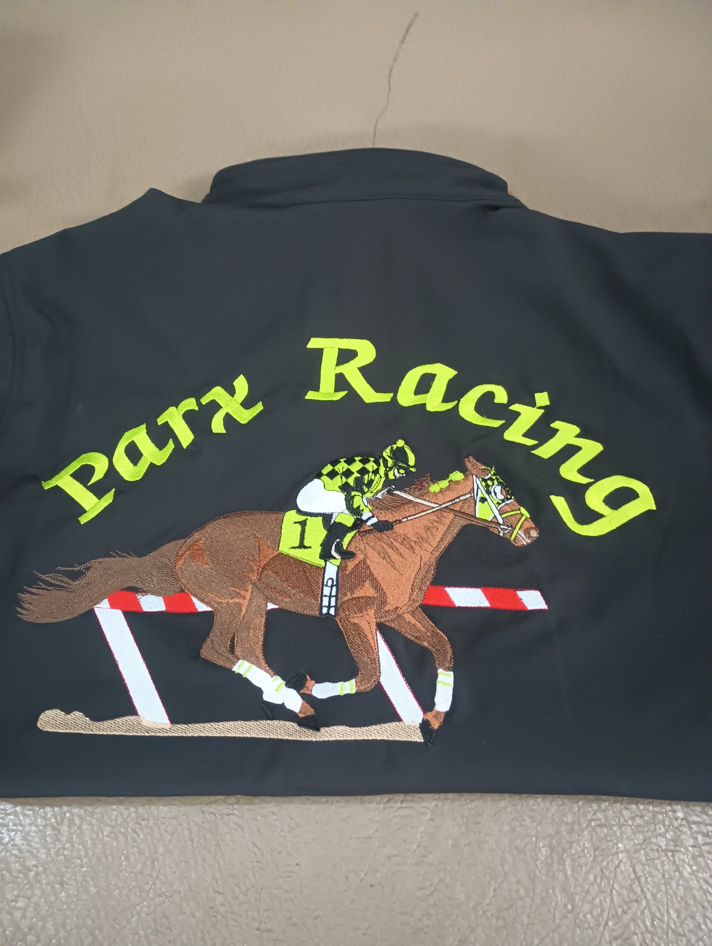 Parx Racing Polo yellow