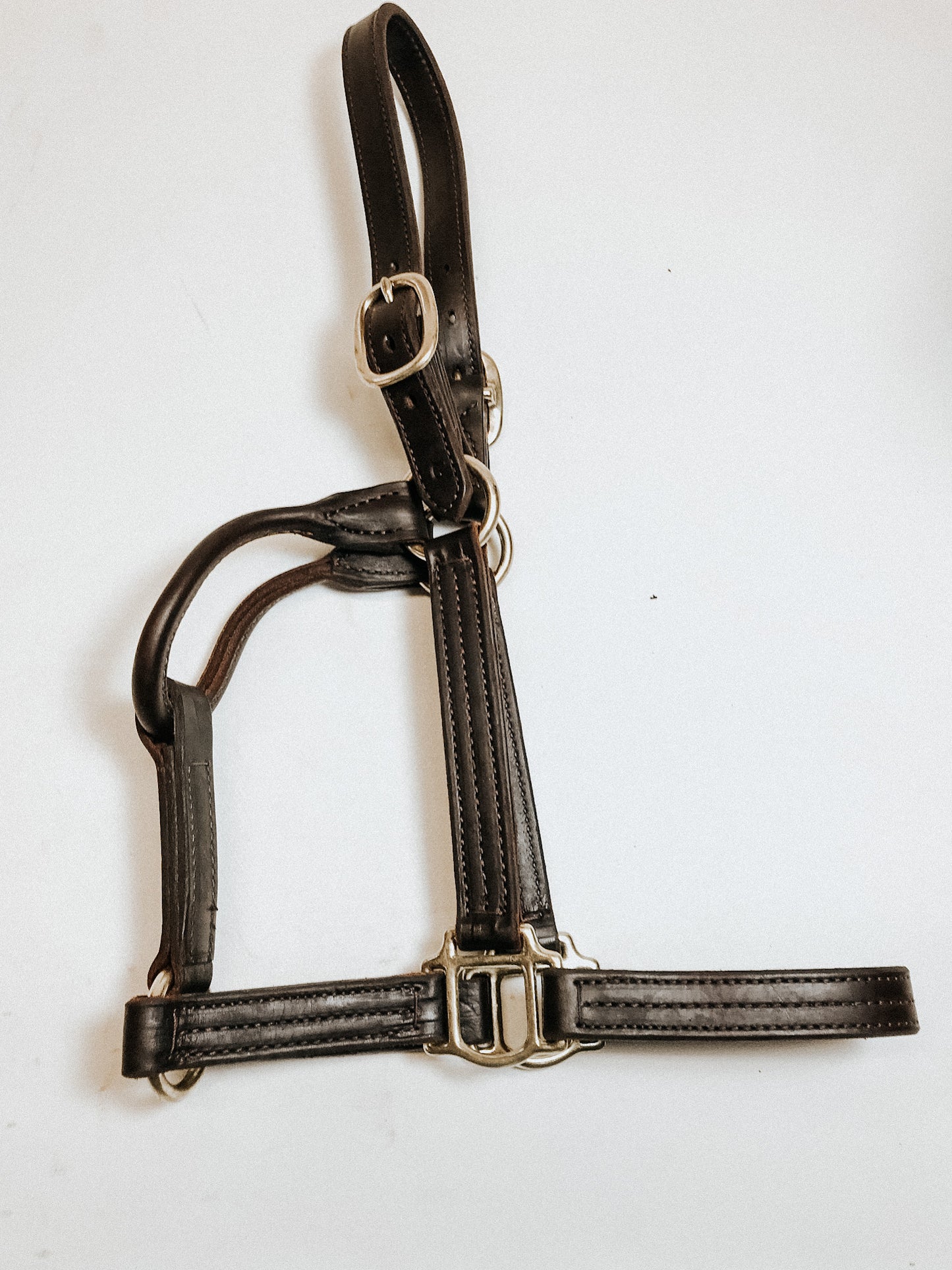 Brown Leather Halter