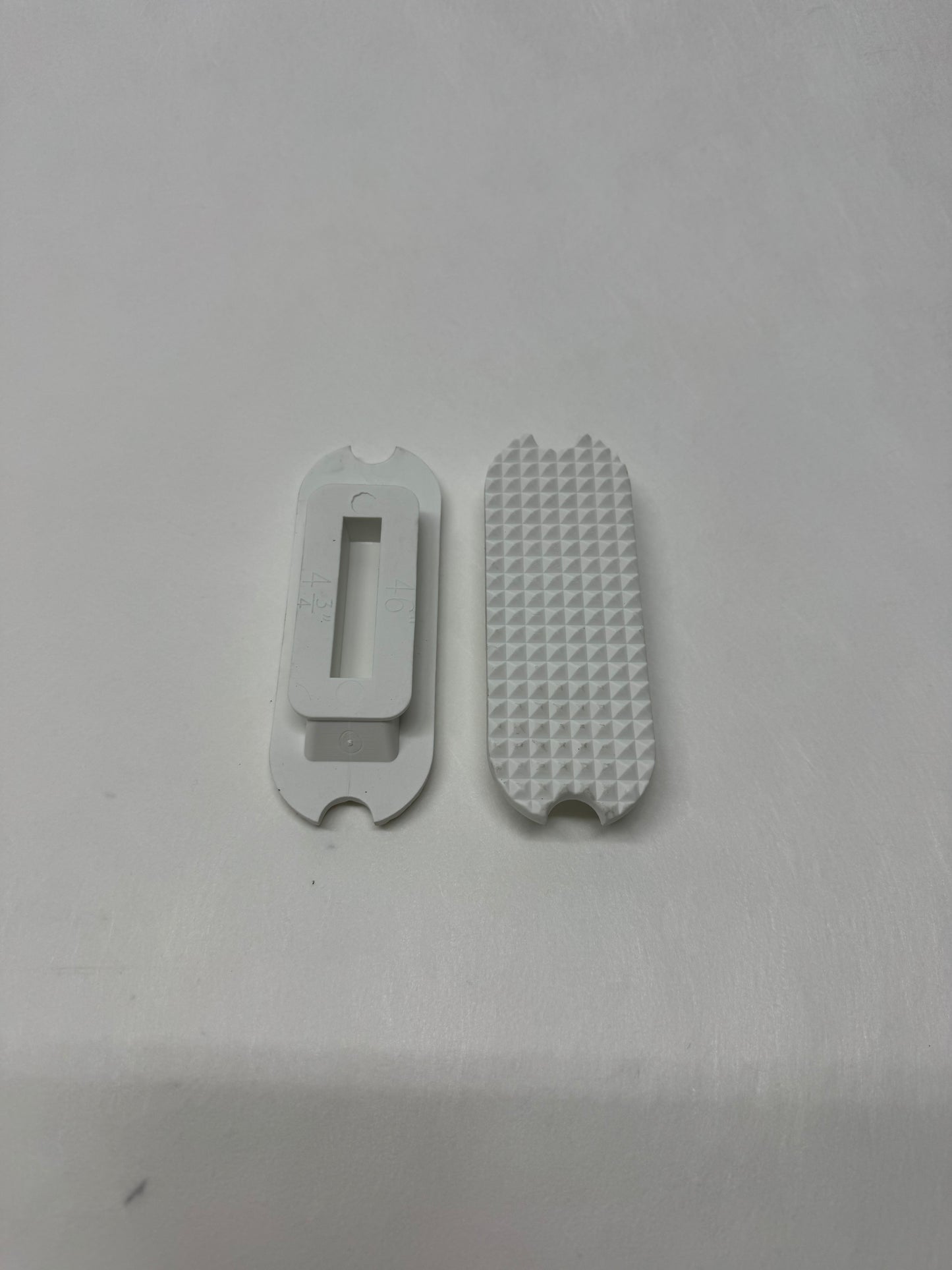 white stirrup replacement pad