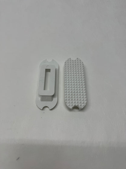 white stirrup replacement pad